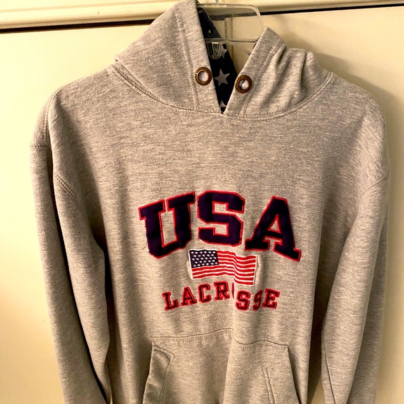 U.S.A Lacrosse Unlimited Medium Sweatshirt - Picture 1 of 2